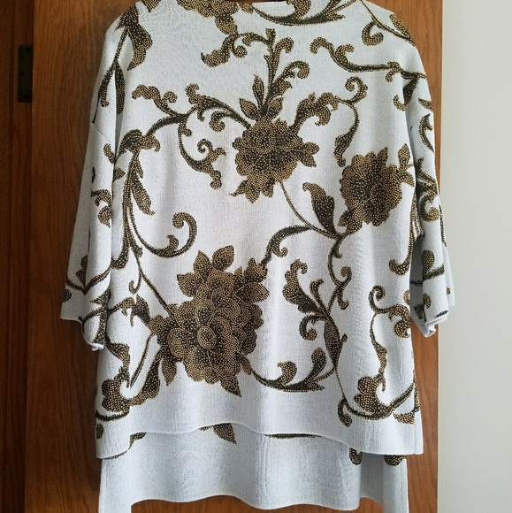 NWOT St. John Knitted Tank and Cardigan - Picture 3 of 6